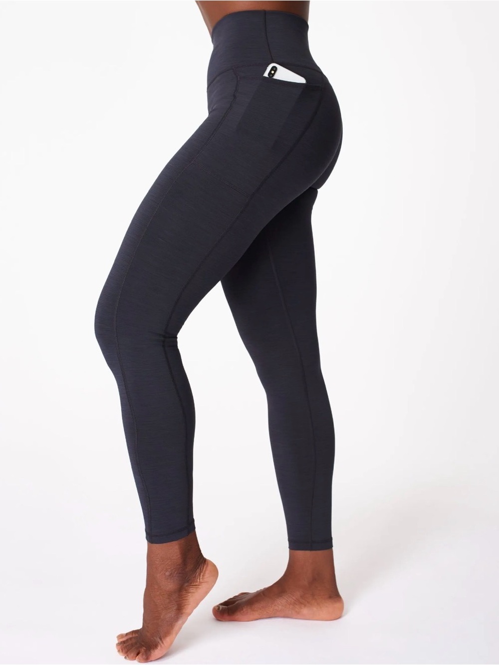 Sweaty Betty Super Sculpt 7/8 Leggings L 24” High Rise Compression